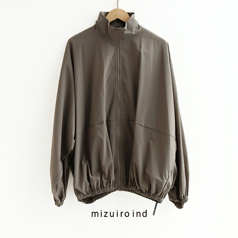 mizuiro ind ミズイロインド　dolman slv storm JK　ドルマンスリーブストームジャケット　1-270036【RCP】2026SS　アウター