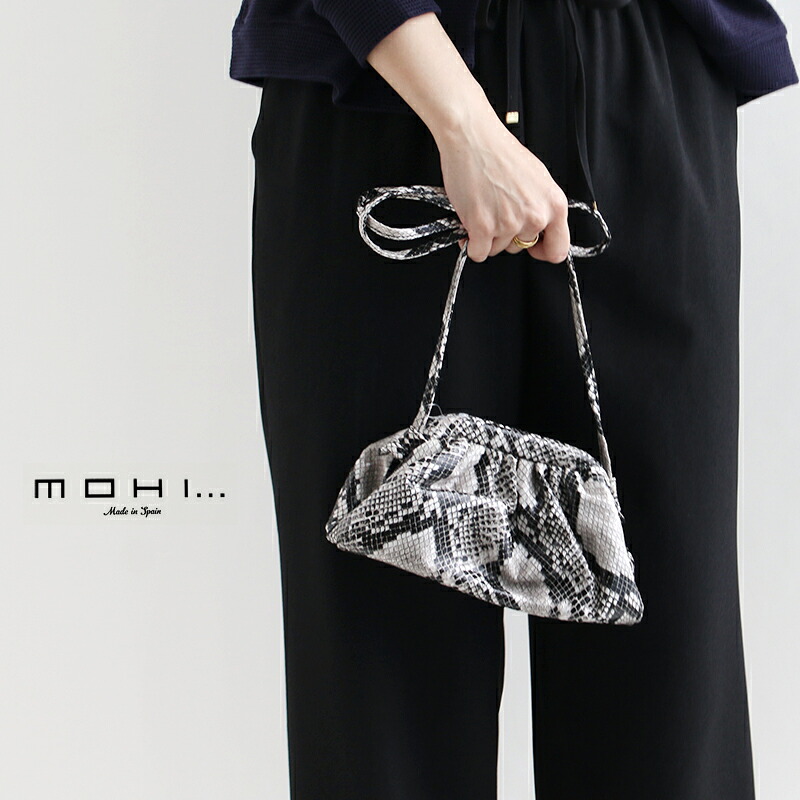 ＼Wonderland／【期間限定 10％OFF】MOHI×MMN【別注アイテム】モヒ　スムース ショルダーバッグ 8821【RCP】