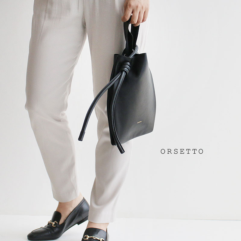 【期間限定SALE】【30%OFF】ORSETTO オルセット　MORBIDO ワンハンドルレザーバッグ　01-040-01【RCP】★car |  Mmn　エムエムエヌ