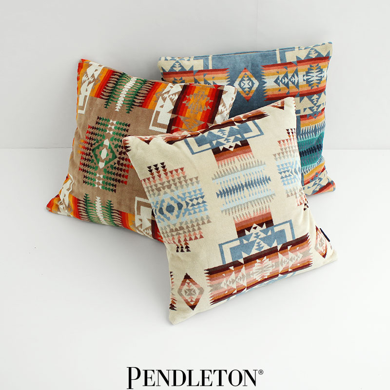 PENDLETON ペンドルトン チーフジョセフピロー クッション スレート 楽天市場】送料無料 クッション かわいい 41×41cm ペンドルトン