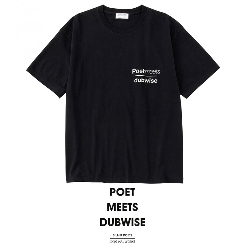 POET MEETS DUBWISE ポエットミーツダブワイズ  PMD STAMP LOGO T-Shirts 消し印ロゴタイププルオーバー PMDTS-0650【RCP】