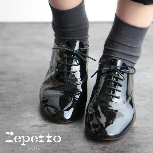 全国どこでも送料無料 repetto レペット パテントレザー