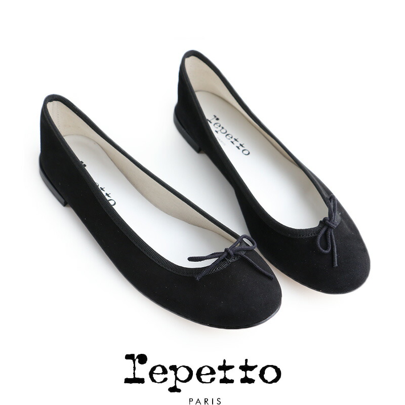 repetto レ愛玩動物 スエードバレエシューズ CENDRILLON V086CV 51121-0-3086/51121-1-3086【RCP】[sang]