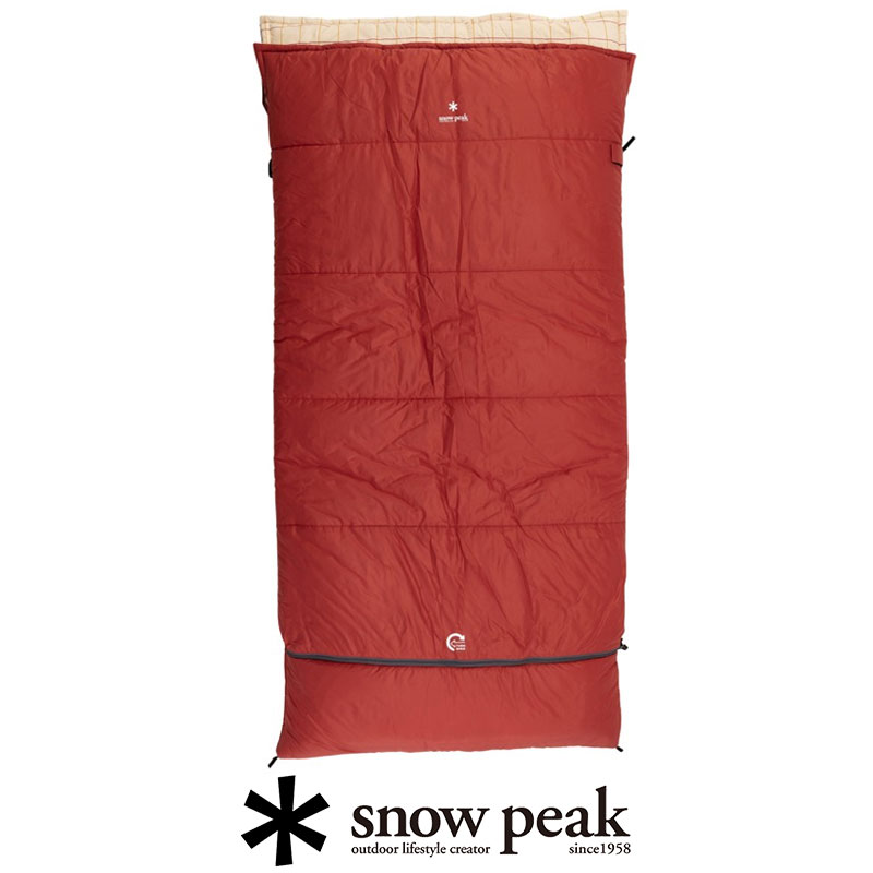 【大注目】 Snow オフトンワイドBD-103 セパレートシュラフ Peak - 寝袋/寝具