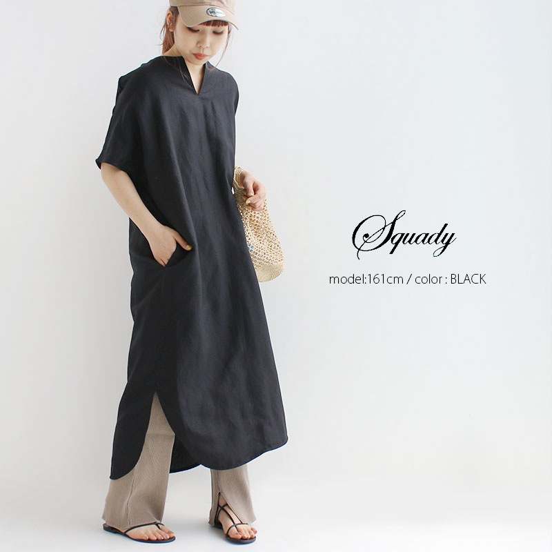 楽天市場 40 Off 21ss Squady スカディ レーヨンリネンワンピース 510 1180 Rcp Mmn エムエムエヌ
