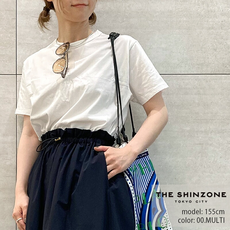 THE SHINZONE シン領域 綿織物ティーシャツ\