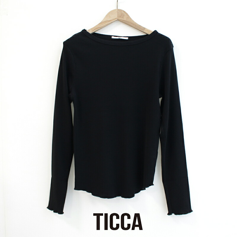 TICCA ティッカ テープレコーダーロングティーシャツ TBES-194 【RCP】 2025SS ロンT カットソー 下着類