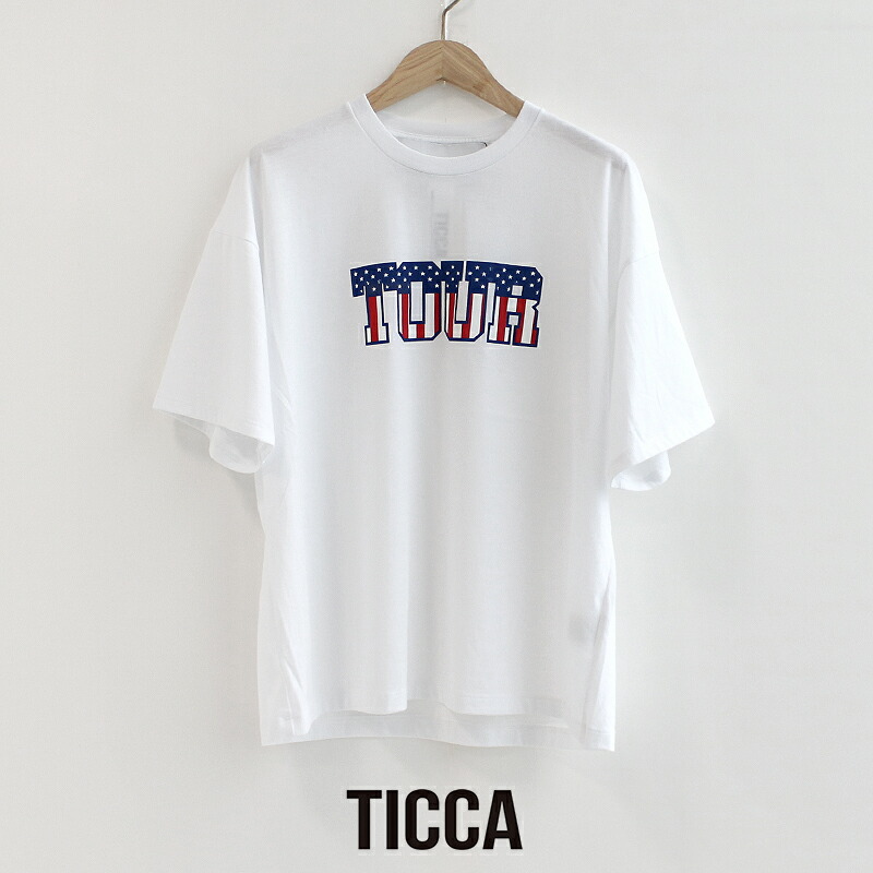 TICCA Tシャツ　グレー 楽天市場】TICCA ティッカ TOUR ロゴTシャツ TBES-474 【RCP】 2025SS