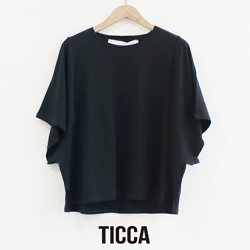 \Calne to Calera SALE/【20%OFF】TICCA ティッカ ワイドスリーブプルオーバー TBES-452【RCP】2025SS|Mmn エムエムエヌ