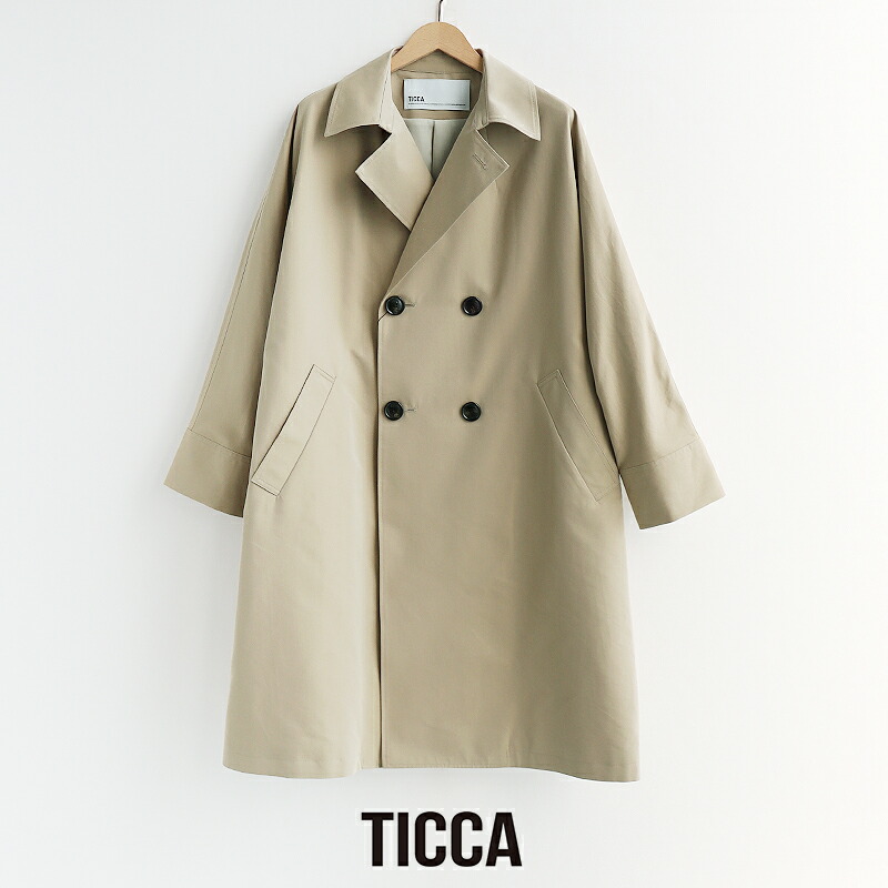 楽天市場】TICCA ティッカ テントトレンチコート TBFS-161【RCP