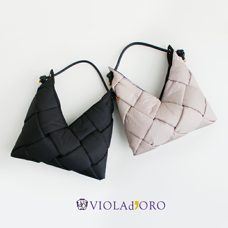 VIOLA d\u0027ORO ヴィオラドーロ ELMO ボンディングナイロンメッシュトート V-8685【RCP】  ハンドバック トートバッグ