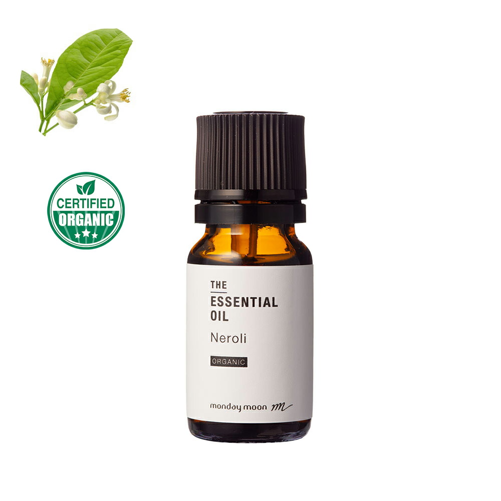 ネロリ・エッセンシャルオイル・オーガニック／10ml （有機作りだす・Org anic）保湿 高品質 揮発油 香り 油絵の具 生まれながら 草木 100% フローラル カンキツ類 ビターオレンジ 香り 手作り コスメ 手づくり かざり付ける品 石ケン 石ケン 原料品 原料品 原料品