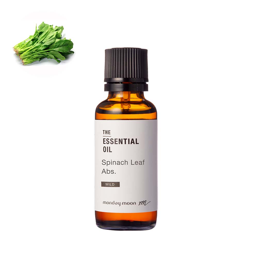 【今だけP10倍】スピナッチリーフ・アブソリュート・野生種（ホウレンソウ）／30ml 100% 植物性 フレグランス 香り 精油 アロマ 手づくり 手作り コスメ 化粧品 石鹸 石けん 原料 材料 素材