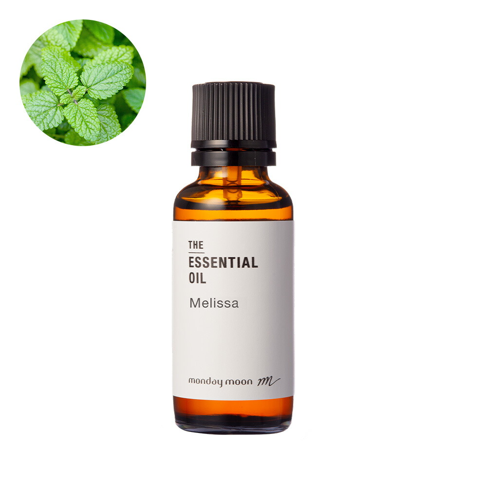 【今だけP10倍】メリッサ・エッセンシャルオイル／30ml 100% 植物性 シトラス ハーブ ハーバル グリーン レモンバーム フレグランス 精油 アロマ 手作り コスメ 手づくり 化粧品 ハンドメイド 石鹸 石けん 原料 材料 素材