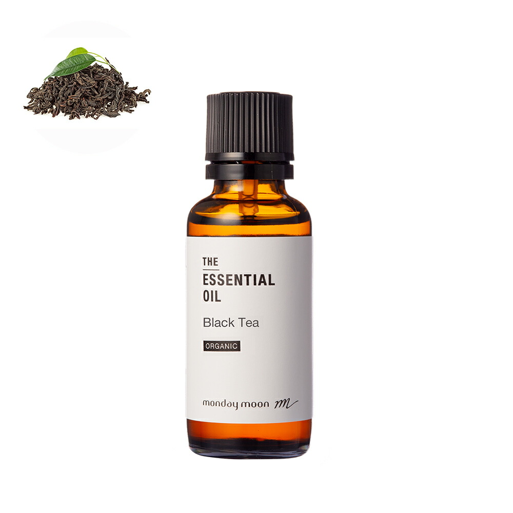 【今だけP10倍】ブラックティー・エッセンシャルオイル・オーガニック／30ml（有機栽培・Organic）