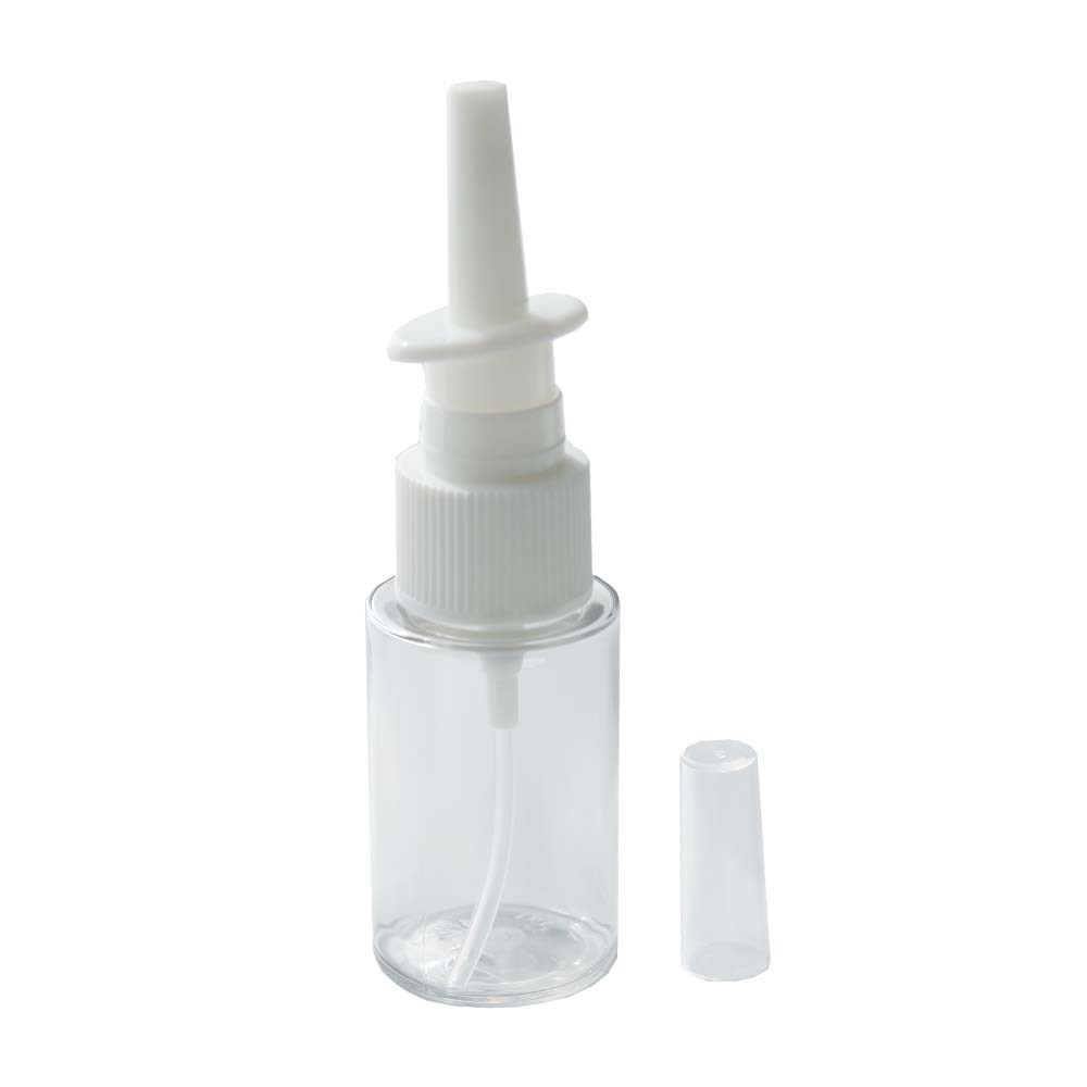 市場 メール便200円 花粉症 クリアプラボトル 20ml 1個 ドライノーズ プラスチック 空容器 点鼻スプレー