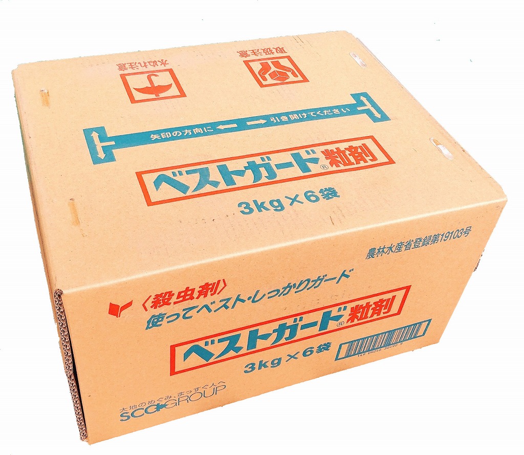 14040円 全商品オープニング価格 ベストガード粒剤 3kg6袋入 ケース