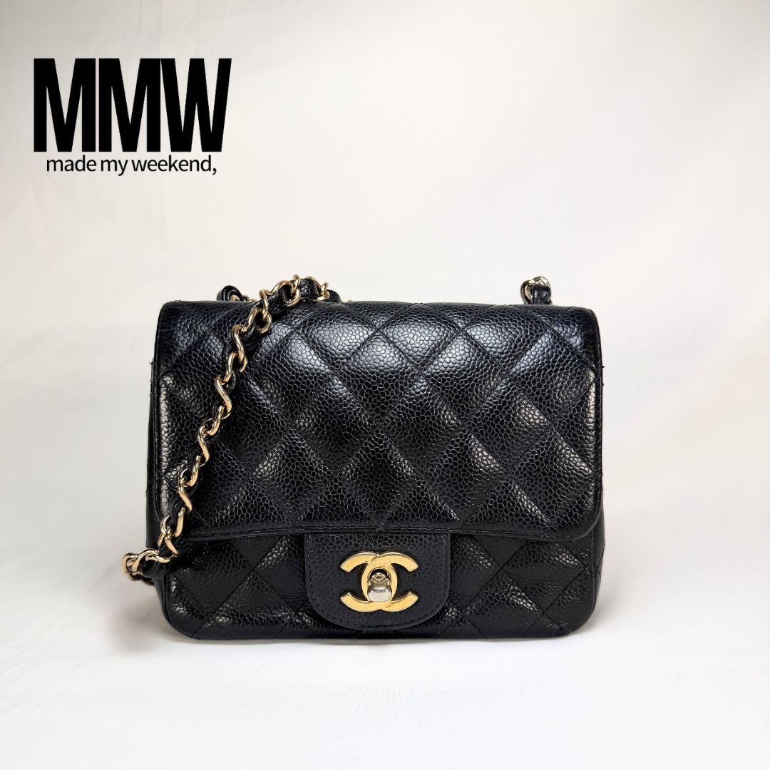 シャネル ミニフラップバッグ ミニマトラッセ キャビア素はだ 黒いこと 黒 ゴールド金具 CHANEL | ヴィンテージ ブランド名御徒面子 うしろ側 美品 差し上げ物 差し上げ物 レディース チェーン店肩部 ショルダーバッグ ココマーク 曲がった掛け 滅多に無い