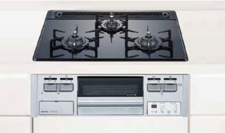 楽天市場】ハーマン ビルトイン 3口ガスコンロ○ホーロートップコンロ