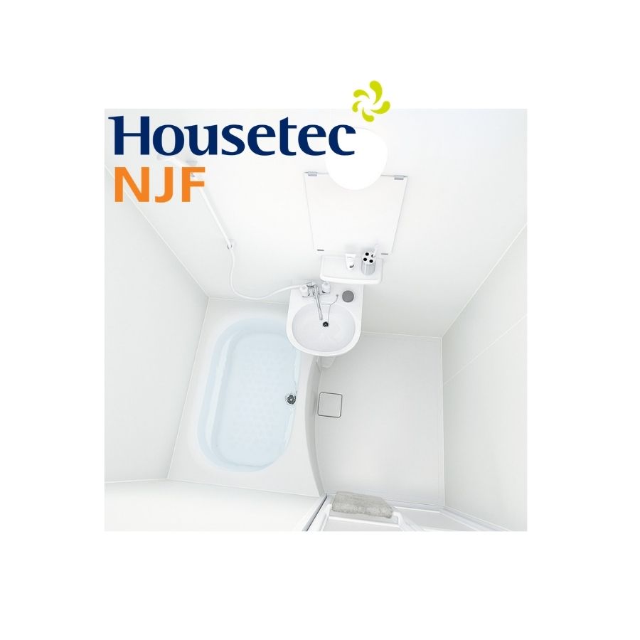 ハウステック NJF 洗面器付き 1116サイズ(内寸1100×1600ミリ) ユニットバス NJF-1116 床浴槽一体型 賃貸 アパート