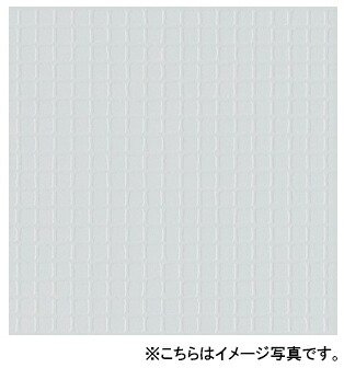 日本デコラックス モザイコ トレリス(8mm角タイル柄) キッチンパネル FX-791LT エンボス仕様 クールホワイト サイズ3mm×910mm×2420mm (3×8版)