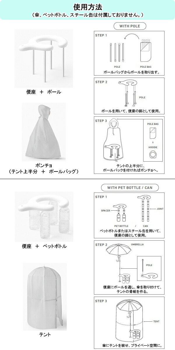 杉田エース 防災グッズ 簡易トイレセット Minimlet ミニムレット セット内容 防水バッグ 便座 テント 収納状態 ポール ポールバッグ 付属品セット必要最低限のアイテムで機能する簡易トイレ648 030 Relentlessvb Com