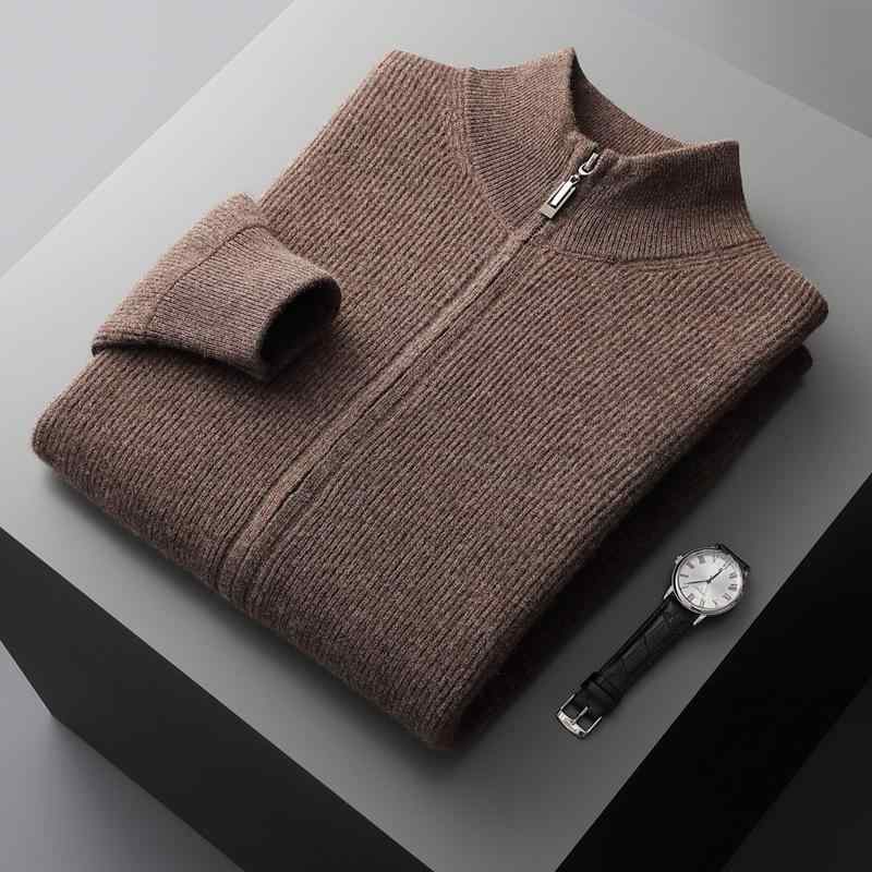 ィガン リブ 原?米 2XL M ジップアップ 長袖 L 暖かい トップス 花藍色 部屋着 秋冬 S 普段使い XL 洗える ブラック 無地 花??