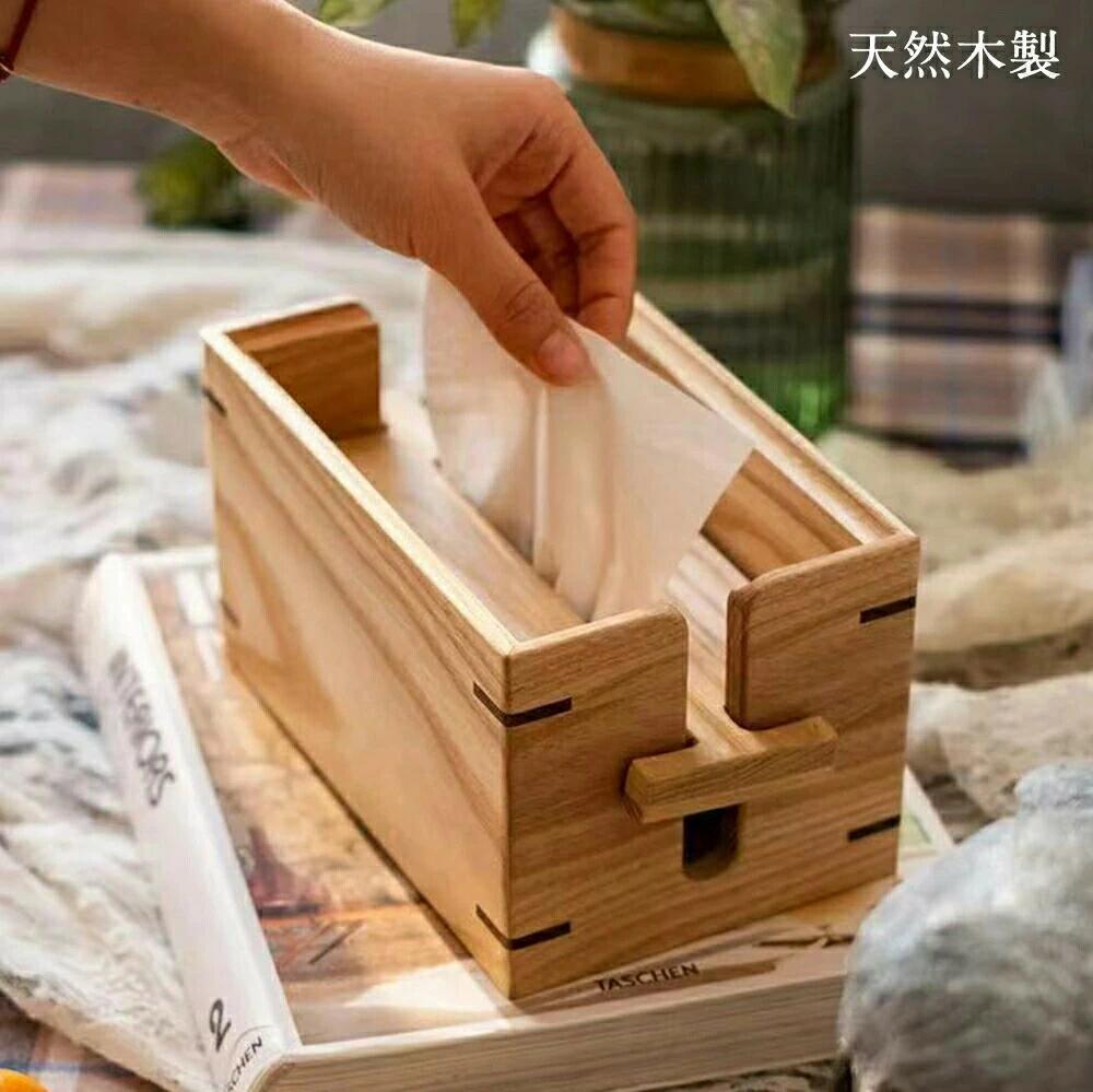 ペーパー ティッシュボックスケース ペーパーボックス 木製 天然素材 天然木 ティッシュ ティッシュケース｜MN商店