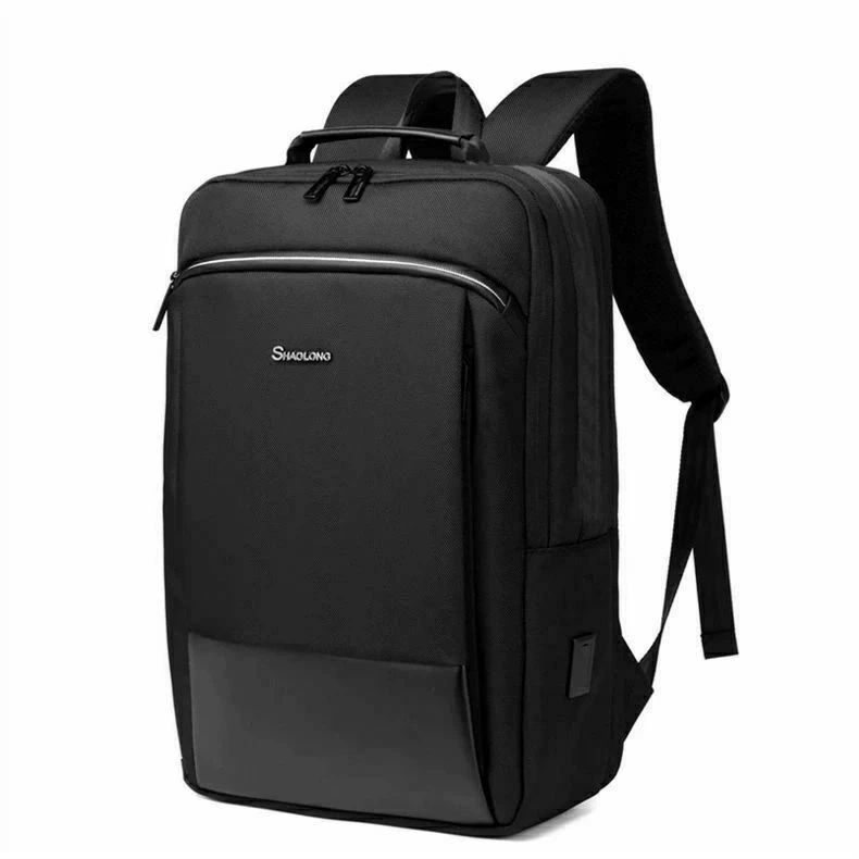USB充電ポート ノートパソコンバック 出張 盗難防止 ブラック ラップトップバック キャリーオン サック 防水 ビジネス 軽量 通勤|MN商店