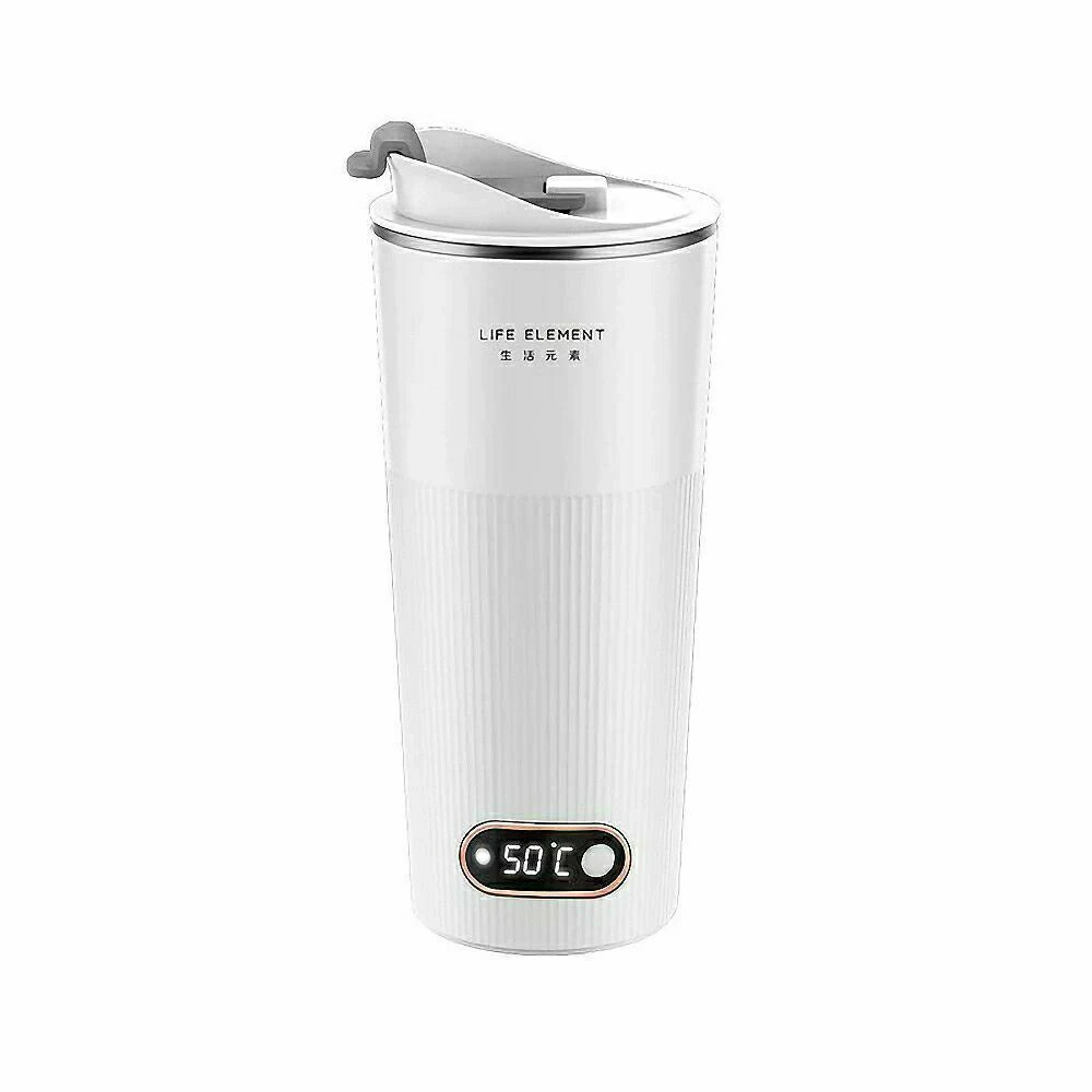 400ML LED気温書きあらわす 小型灯し火湯沸かし 灯し火 USB申し受ける式 保温 恒温 熱する 携帯型 大静電容量乾電池 長時間航続 手抜かり押しとどめる 湯わかし 上滑り打ちきり 耐摩耗 水 /酪漿紅茶/酪漿/珈琲/粉乳 勝手もと装置