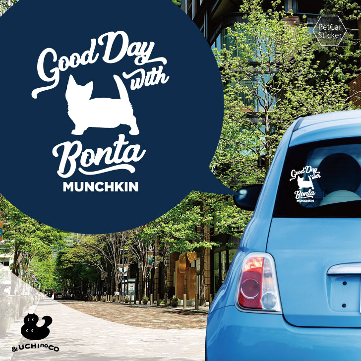 デザイン カーステッカー 車 ステッカー シール ペット プレゼント 記念 贈り物 カッティングシート オーダーメイド リア ガラス おしゃれ かっこいい シンプル かわいい ねこ 猫 Cat にゃんこ オリジナル 数量限定