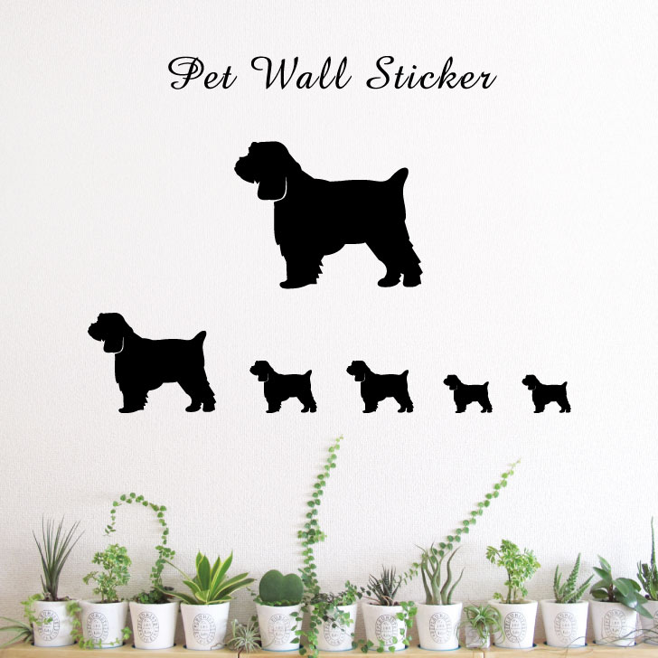 新商品 新型 グッズ シール 転写シール 壁 おしゃれ プレゼント かわいい 犬 インテリア 転写シート ギフト シルエット ペット ウォールステッカー カッティング 犬用品