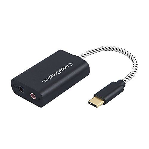 Usb C オーディオ 変換アダプタ Cablecreation Type C外付け サウンドカード Usb C 3 5mm ミニ ジャック ヘッドホン マイク端子 高音質 Windows Mac Linux Extraなどに最適 プラグアンドプレイ ブラック 25 Off