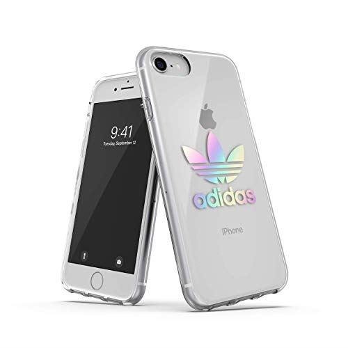 新規購入 アディダスオリジナルス Iphone Se ケース 第2世代 Iphone 6 6s 7 8 クリア X ホログラフィック ロゴ Adidas Or Clear Entry Fw19 For Iphone 6 6s 7 8 Se2 Holographic Iphone 6 6s 7 8 Se2 クリアxホロw