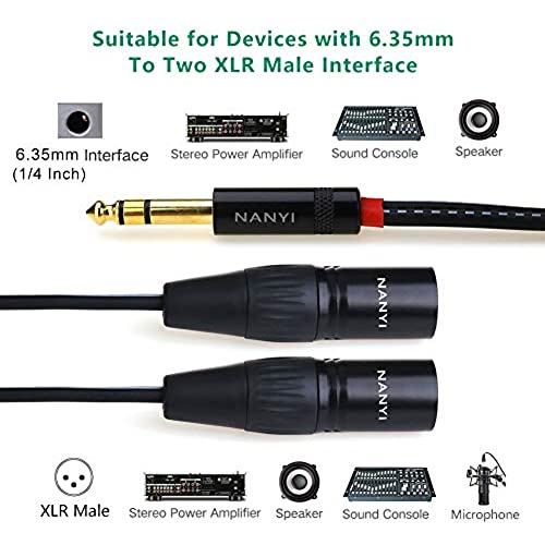 3メートル スマホケースのmoaセレクト 6 35mm 2xlr オス Nanyi 3m 6 35mm 2xlr 6 35mmから 2xlrマイクスプリッターオーディオケーブル Trsステレオオスからデュアルxlrオス相互接続オーディオマイクケーブル Yスプリッターアダプターケーブル アクセサリー 3メートル 3メートル スマホケースのmoaセレクト 6 35mm 2xlr オス Nanyi 3m 6 35mm 2xlr 6 35mmから 2xlrマイクスプリッターオーディオケーブル Trsステレオオスからデュアルxlrオス相互接続オーディオマイクケーブル Yスプリッターアダプターケーブル アクセサリー 3メートル