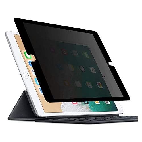 Surf Secure iPad 代引不可 Air 3 プライバシーフィルター スクリーンプロテクター Pro 10.5インチ Apple ... Inch 【激安大特価！】 スパイ防止フィルター ブラック 2019 Pencil対応 10.5 Privacy