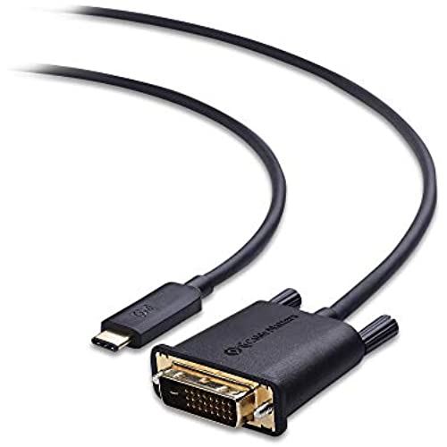Cable Matters USB C DVI-D 変換ケーブル USB-C DVI Type タイプC 3対応 1.8m Pro miniに非対応 新型mac MacBook 最終値下げ XPSなどに対応 Thunderbolt Dell ブラック 最大52%OFFクーポン