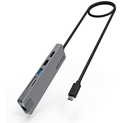WAVLINK USB3.0 ウルトラスリム 7-in-1 type-c ハブ 旅行用ポータブルUSB-Cミニドッキング アルミニウム製 4 K HDMI V 在宅勤務 世界有名な 50cm RJ45 Windowsに対応 OS 1.4 コンパクト SDとMicro Mac ケーブル 軽量 SDカードリーダー WAVLINK USB3.0 ウルトラスリム 7-in-1 type-c ハブ 旅行用ポータブルUSB-Cミニドッキング アルミニウム製 4 K HDMI V 高品質 在宅勤務 世界有名な 50cm RJ45 Windowsに対応 OS 1.4 コンパクト SDとMicro Mac ケーブル 軽量 SDカードリーダー