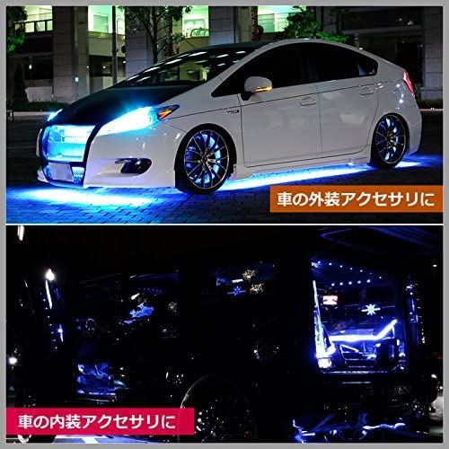 独特な 高密度 1led M 24v 防水 Led テープライト 1チップ cm 黒ベース 発光色 白色 Qdtek Vn