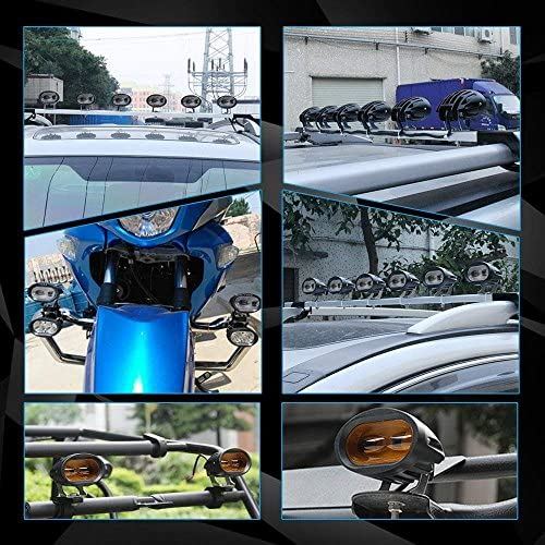 LEDフォグランプワークライト40w7d広角タイプホワイトCREE社製チップ搭載10V-30VDV対応オードバイバギー適用防水作業灯PCレンズ角度調整可能2個セットGREENBEAN