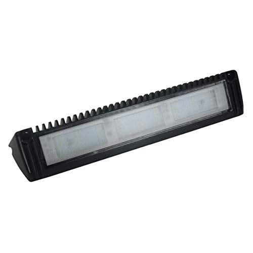 LED作業灯 車外照明 RV ポーチライト 2700ルーメン 27w 12V 24V 補助灯 交換照明 トレーラー キャンピングカー ボート ユーティリティ車に (ボディ黒) 27w 329mm