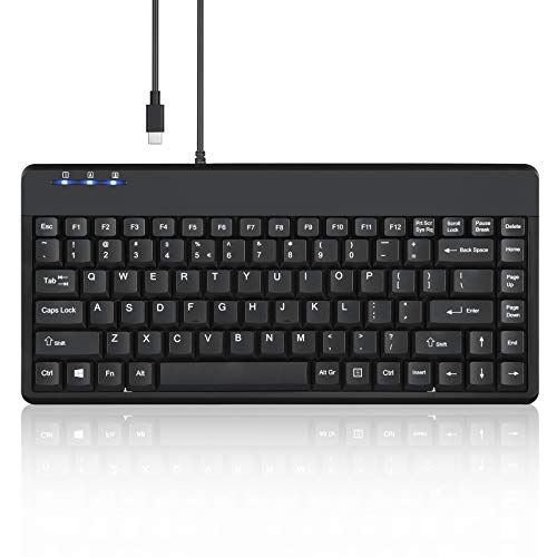 ペリックス Periboard 409c キーボード Usbハブ2個付き タイプc コンパクト 英語配列 Usb C
