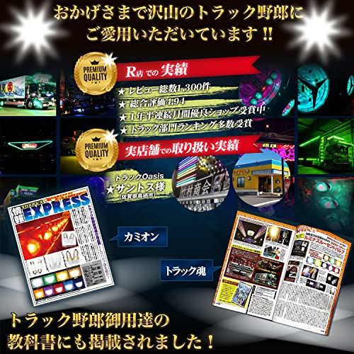 Takenousトラック野郎御用達竹村商会24vh3ledフォグランプトラックh3ledバルブh3フォグled(ホワイト)