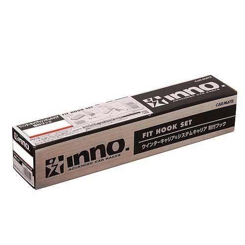 カーメイト ルーフキャリア inno ベーシック取付フック トヨタ プリウス 50系 H27.12~ K476