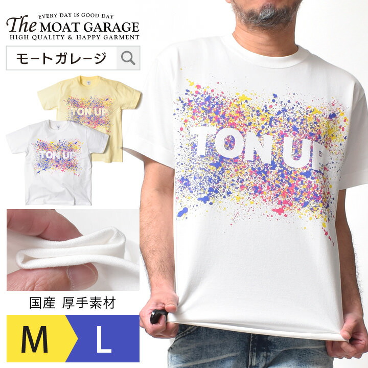 Tシャツ メンズ 半袖 厚手 国産 全2色 M L アメカジ トップス カットソー 度詰め 天竺 綿100 フロント プリント ブランド ブランチワークス 丸首 春夏 夏服 オシャレ かっこいい メンズファッション 代 30代 40代 50代 60代 カジュアル 服 人気