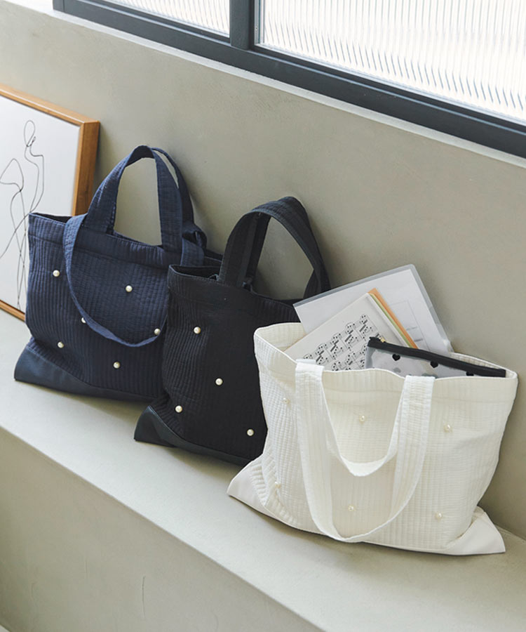 bi-color bag / white ショルダーバック ママバッグ 大人気 バケツ型 Dolce. ドルチェ [rakuten fashion]