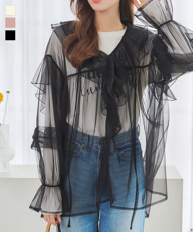 楽天市場】 フロッキードット バルーン トップス レディース ドット