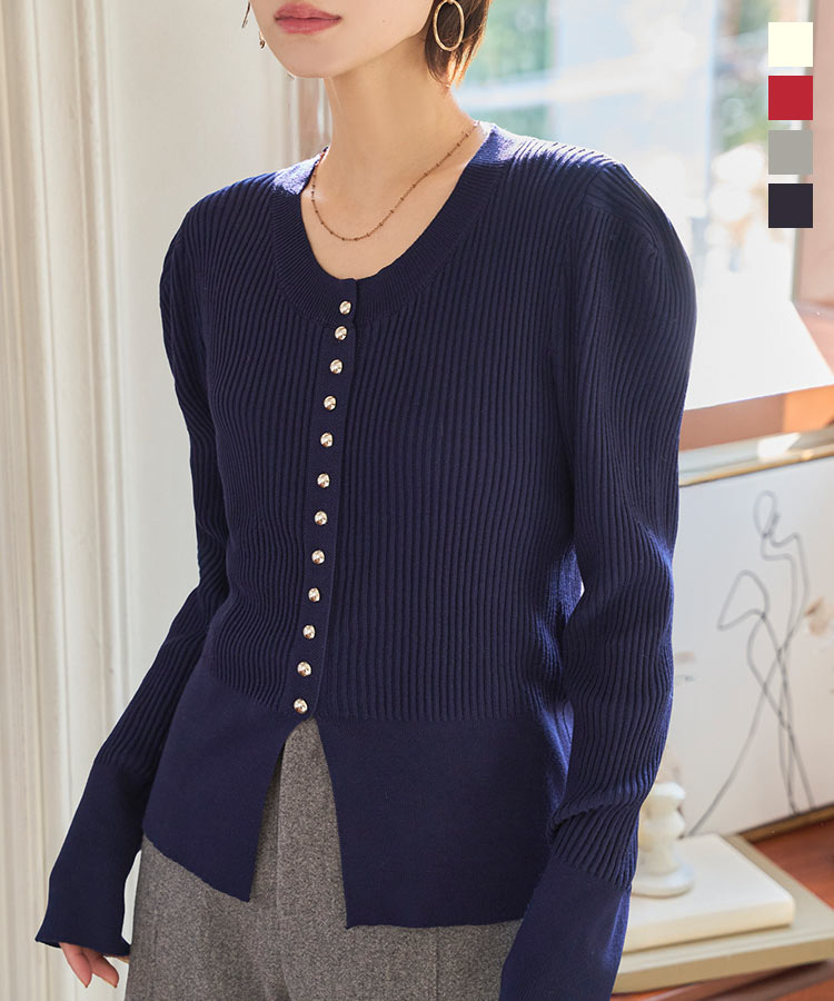 楽天市場】 シャギーニット ロングカーディガン [C6479] レディース