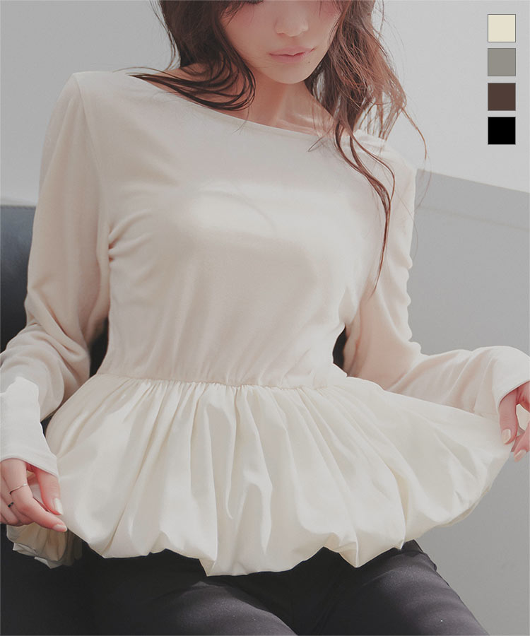 SALE／70%OFF】styling/ ラッフルニットベアトップ スタイリング
