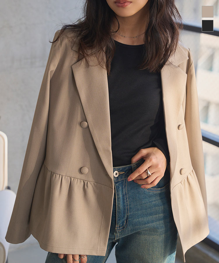 楽天市場】 ツイード ジャケット レディース アウター フリンジ